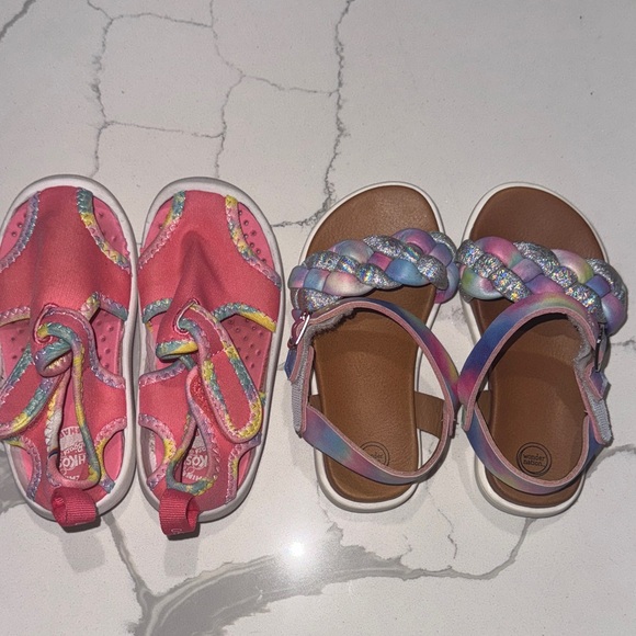 OshKosh B'gosh Other - Two Pairs Girls Toddler Summer Shoes 7